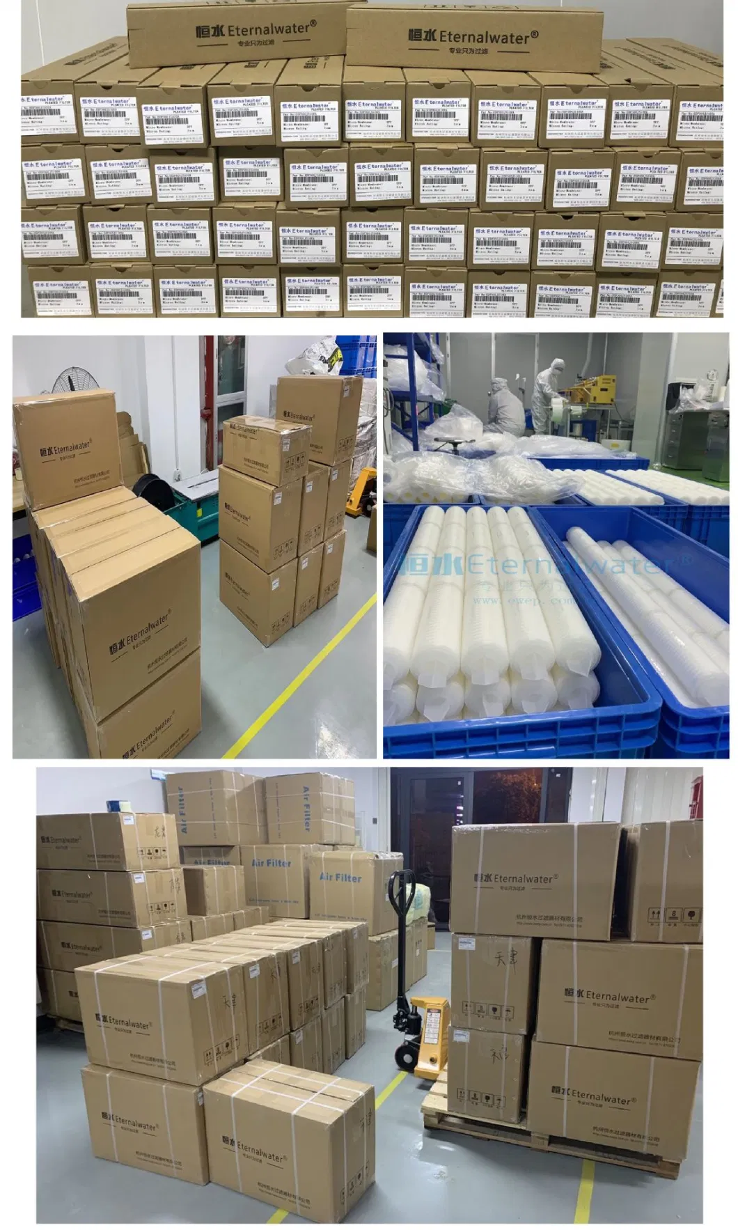 PVDF 0.22micron Filters Pleated Depth Filter Cartridges PVDF Filters Membrane Chemical Filtration