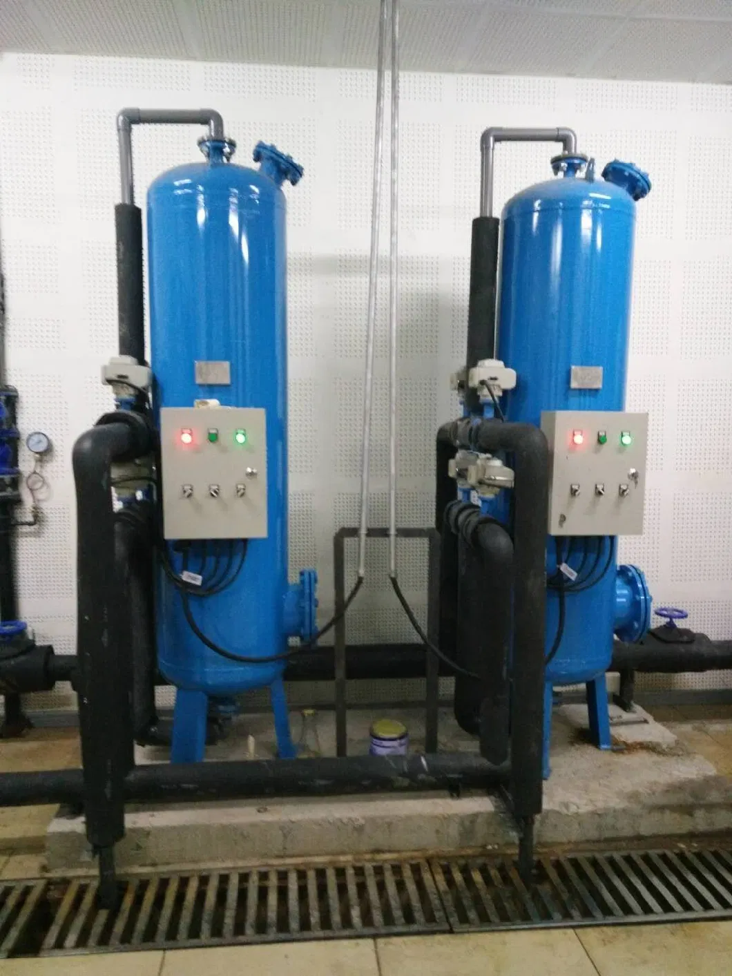 Industrial Multi-Media Water Filter Systems Water Pre-Treatment