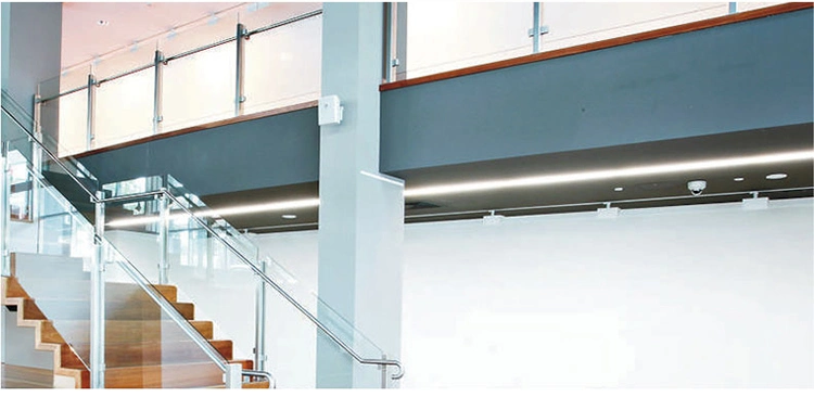 Safety D Shaped Stair Rail Panel Fence Handrail Stainless Steel Glass Holder with High Efficiency