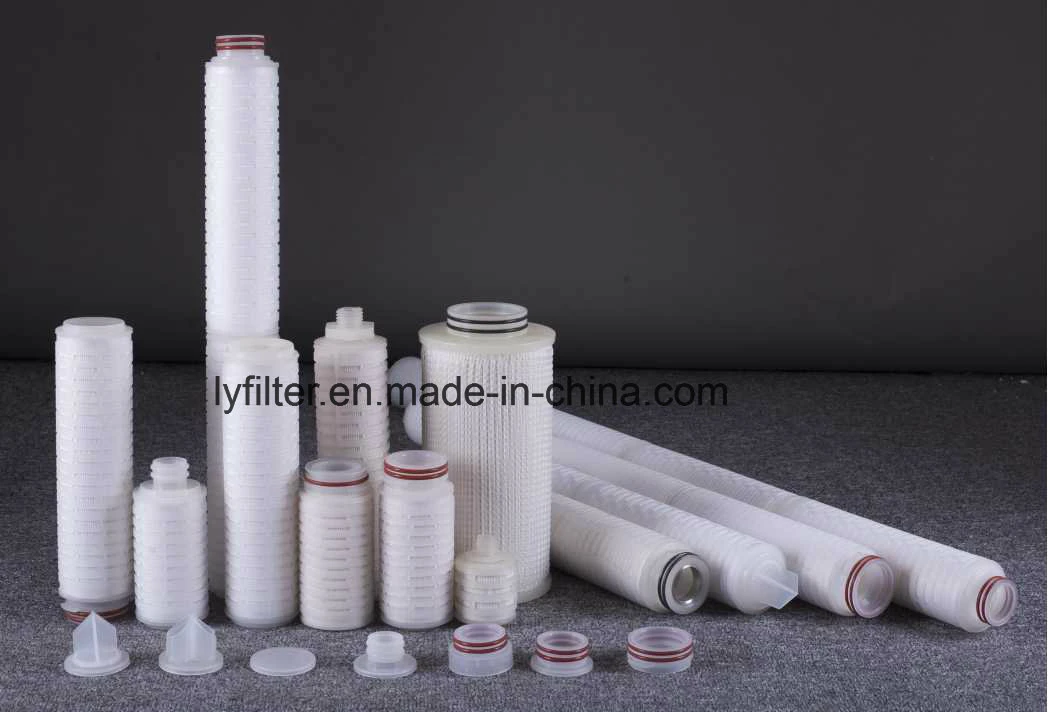 Code 0 3 6 7 8 9 Depth and PP Pleated Polypropylene Cartridge Filter for 0.2/1/5 Micron