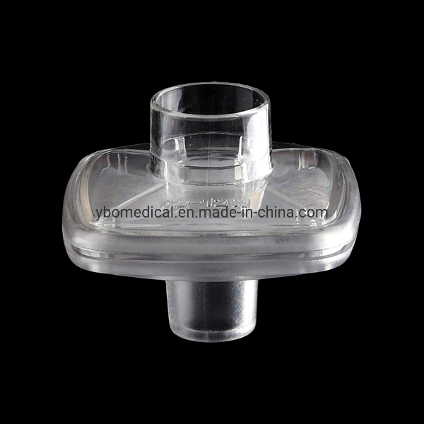 Lung Pulmonary Function Bvf Spirometer Hme Virus Filter with Mouthpiece