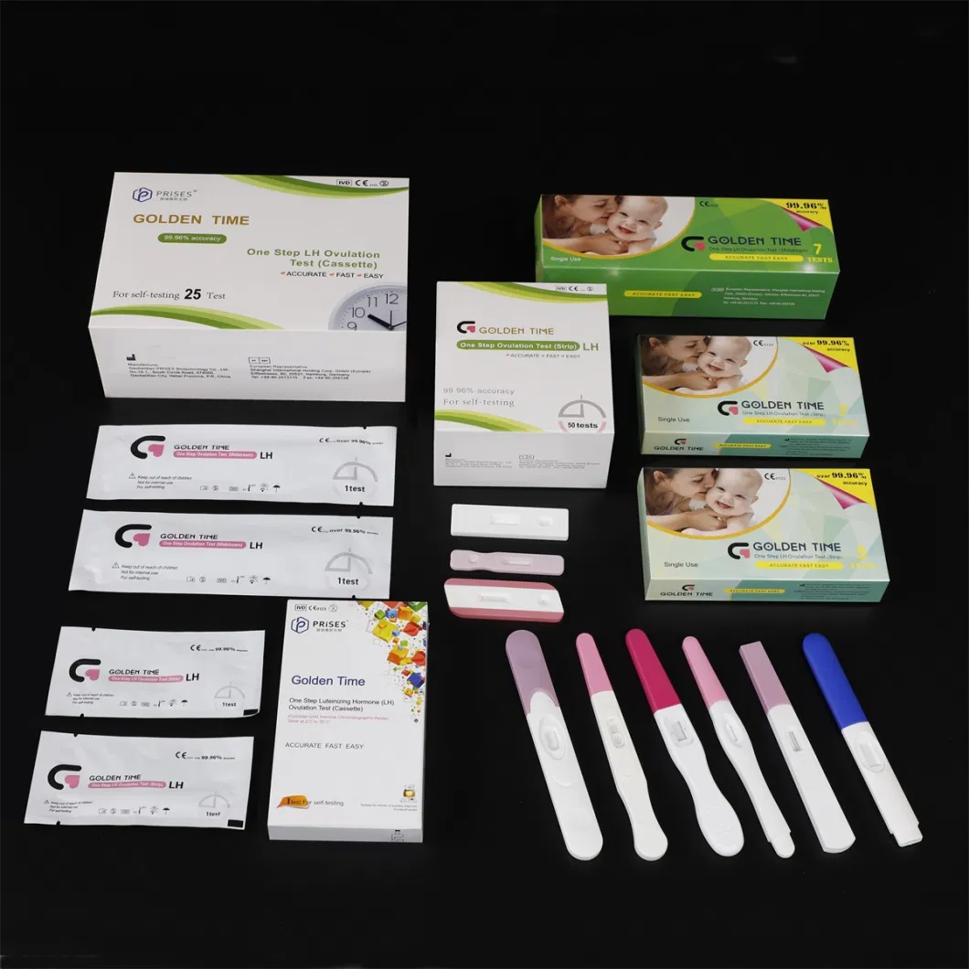 Home Test Kit Medical Device Cassette Pregnancy and Ovulation Test Lh Test Kit