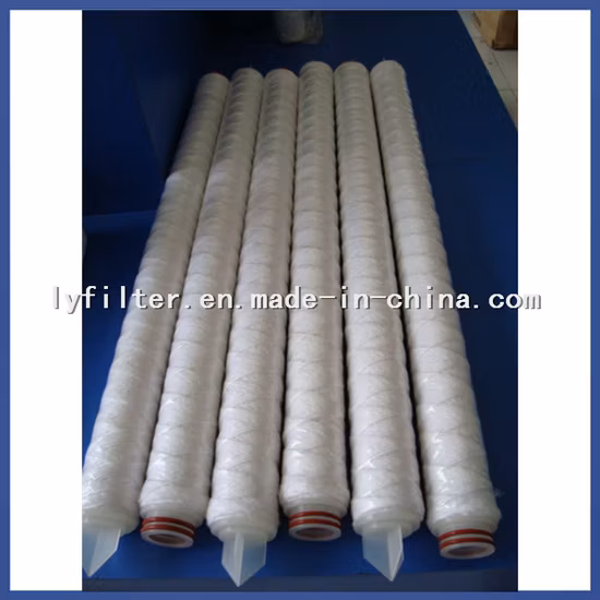 PP Filter Cartridge OEM Manufacturer Polypropylene Depth Filter Element for Battery CMP Slurry Food&Beverage Water Wine Brewing Filter with Rolled Structure