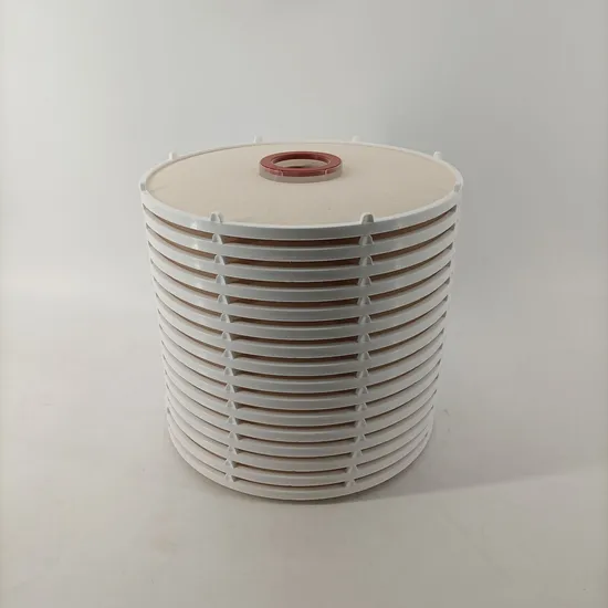 Depth Filter Cartridge Cellulose Fibers Lenticular Filter Beer and Wine Filtration 