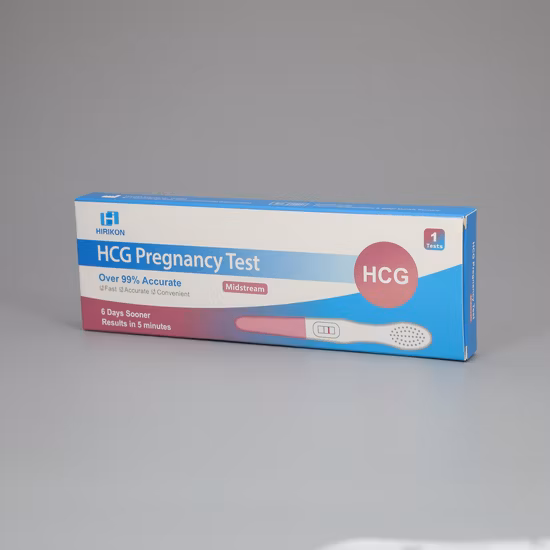 Women Good Quality Rapid One Step Urine Pregnancy HCG Test Cassette