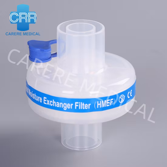 Hospital Equipment High Quality Medical Use Disposable PP Bacteria Virus Filter BV Filter Hmef Filter Use on Disposable Anesthesia Breathing Circuit with CE ISO