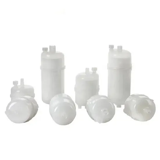 High Filtration Efficiency 5inch Hydrophilic PTFE Capsule Filter 0.1micron with Tri Clamp for in