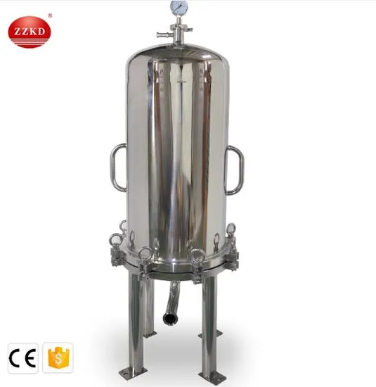 Stainless Steel Filter Housing Food Grade Oil Extract Lenticular Filter Housing for Food and Liquor Filtration 