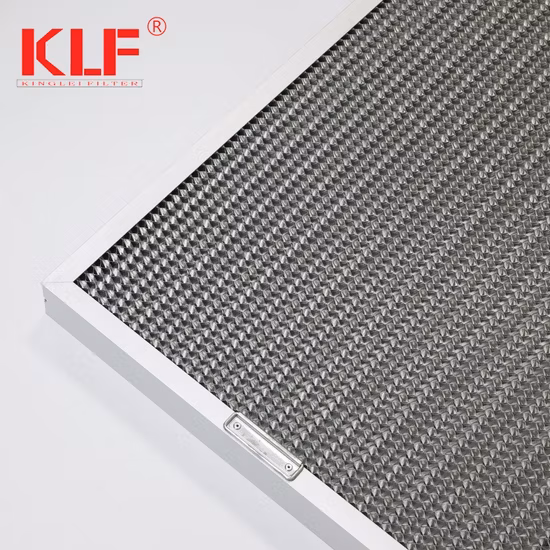 Depth 30/50 Low Resistance Premium Stainless Steel Aluminum 495X495X50 Baffle Filter