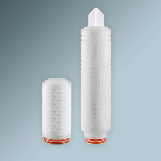 30inch Pes Membrane Pleated Depth Filter Cartridges 0.1um/0.22um/0.45um/0.65um/1.2um Cartridge Filters
