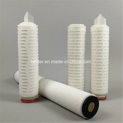 Code 0 3 6 7 8 9 Depth and PP Pleated Polypropylene Cartridge Filter for 0.2/1/5 Micron