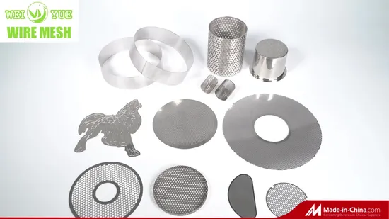 Precision Chemical Photo Etching Stainless Steel Coffee Filter 